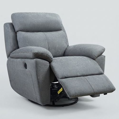 HOTEAGLE Power Recliner with Swivel and Glider