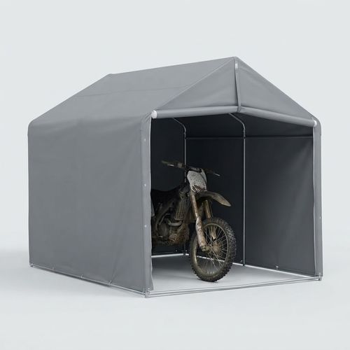 HOTEAGLE 8x6 ft Portable Storage Shed