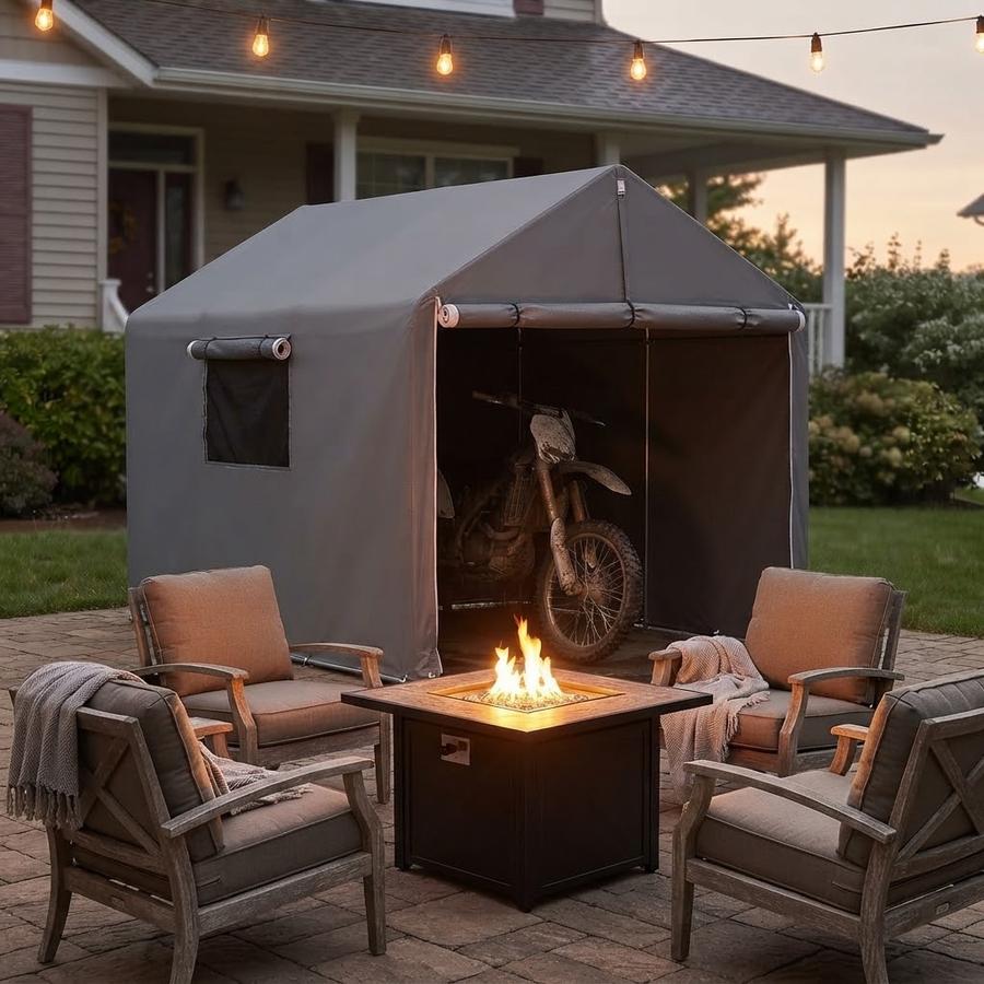 HOTEAGLE Portable Storage Shed